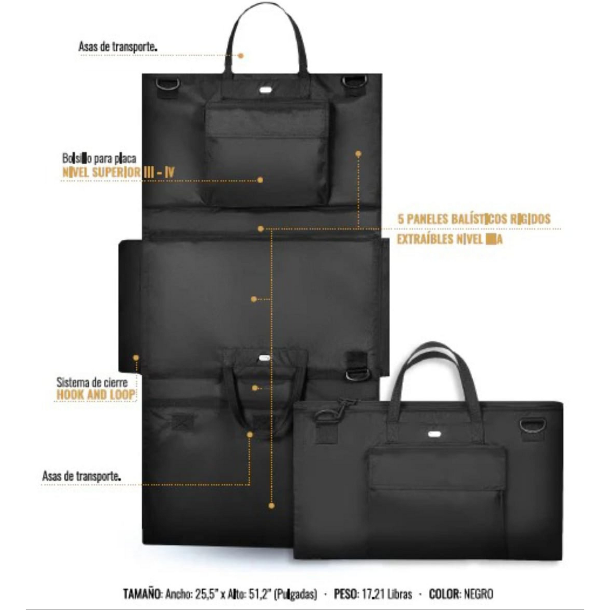 Portafolio Escudo Balístico - Miguel Caballero México