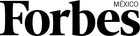 Logo oficial de Forbes México, revista de negocios que reconoce a Miguel Caballero como el líder de la alta costura blindada en Latinoamérica.